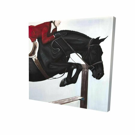 FONDO 16 x 16 in. Riding Competition-Print on Canvas FO2790332